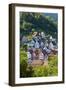 Traditional Half Timbered Buildings in Schiltach's Picturesque Medieval Altstad, Baden-Wurttemberg-Doug Pearson-Framed Photographic Print