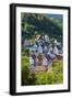 Traditional Half Timbered Buildings in Schiltach's Picturesque Medieval Altstad, Baden-Wurttemberg-Doug Pearson-Framed Photographic Print