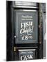 Traditional Hand Battered Fish and Chips!, London-Anna Siena-Mounted Photographic Print