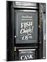 Traditional Hand Battered Fish and Chips!, London-Anna Siena-Mounted Photographic Print