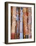 Traditional Hand Painted Colourful Didgeridoos, Australia-Dominic Webster-Framed Photographic Print