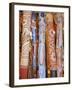 Traditional Hand Painted Colourful Didgeridoos, Australia-Dominic Webster-Framed Photographic Print