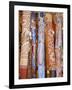 Traditional Hand Painted Colourful Didgeridoos, Australia-Dominic Webster-Framed Photographic Print