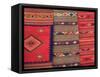 Traditional Hand Woven Rugs, Oaxaca City, Oaxaca, Mexico, North America-Wendy Connett-Framed Stretched Canvas