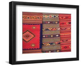 Traditional Hand Woven Rugs, Oaxaca City, Oaxaca, Mexico, North America-Wendy Connett-Framed Photographic Print