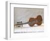 Traditional Hardanger Fiddle with Mother-of-Pearl Inlay, Rosing, Norway-Russell Young-Framed Photographic Print