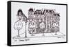 Traditional Haussmann architecture along the Champs Elysees, Paris, France-Richard Lawrence-Framed Stretched Canvas