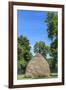 Traditional Haycock, Leipe, Spree Forest, Brandenburg, Germany, Europe-Chris Seba-Framed Photographic Print