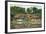 Traditional Homes and Situ Cangkuang Lake at This Village known for its Hindu Temple-Rob-Framed Photographic Print