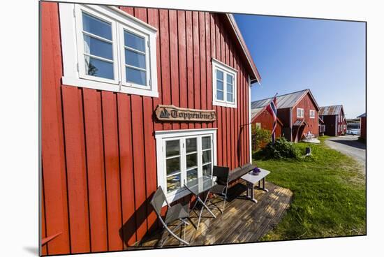 Traditional homes on Vega Island, Norway-Michael Nolan-Mounted Photographic Print