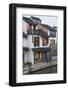 Traditional house along the Grand Canal, Wuxi, Jiangsu Province, China-Keren Su-Framed Photographic Print