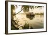 Traditional House Boat, Kerala Backwaters, Nr Alleppey, (Or Alappuzha), Kerala, India-Peter Adams-Framed Photographic Print