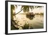 Traditional House Boat, Kerala Backwaters, Nr Alleppey, (Or Alappuzha), Kerala, India-Peter Adams-Framed Photographic Print