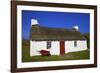 Traditional House, Cregneash, Isle of Man,Europe-Neil Farrin-Framed Photographic Print