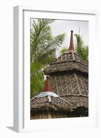 Traditional House Decoration, Manila, Philippines-Keren Su-Framed Photographic Print