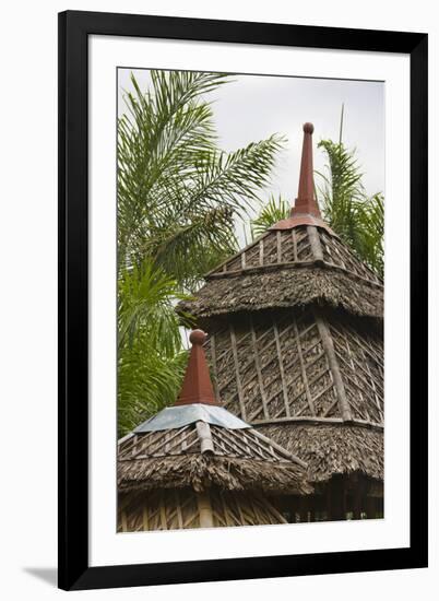 Traditional House Decoration, Manila, Philippines-Keren Su-Framed Photographic Print