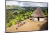 Traditional house in the mountains of Maubisse, East Timor, Southeast Asia, Asia-Michael Runkel-Mounted Photographic Print