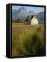 Traditional House, Lyngfjellan, Lyngen Alps, Near Tromso, Norway, Scandinavia-Gary Cook-Framed Stretched Canvas