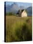 Traditional House, Lyngfjellan, Lyngen Alps, Near Tromso, Norway, Scandinavia-Gary Cook-Stretched Canvas