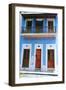 Traditional House, Old San Juan, Puerto Rico-George Oze-Framed Photographic Print