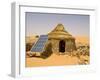 Traditional House With a Solar Panel in the Sahara Desert, Algeria, North Africa, Africa-Michael Runkel-Framed Photographic Print