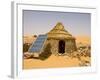 Traditional House With a Solar Panel in the Sahara Desert, Algeria, North Africa, Africa-Michael Runkel-Framed Photographic Print