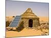 Traditional House With a Solar Panel in the Sahara Desert, Algeria, North Africa, Africa-Michael Runkel-Mounted Photographic Print