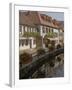 Traditional Houses Alongside Millrace, Pfalzer Wald Wine Area, Germany-James Emmerson-Framed Photographic Print