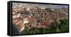 Traditional houses and roofs seen from Notre Dame de La Garde Vauban, Marseille, Bouches-Du-Rhon...-null-Framed Stretched Canvas