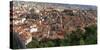 Traditional houses and roofs seen from Notre Dame de La Garde Vauban, Marseille, Bouches-Du-Rhon...-null-Stretched Canvas