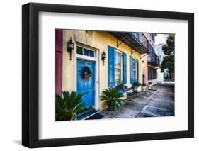 Traditional Houses Of Charleston-George Oze-Framed Photographic Print