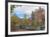 Traditional Houses of the Amsterdam, Netherlands-swisshippo-Framed Photographic Print