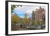 Traditional Houses of the Amsterdam, Netherlands-swisshippo-Framed Photographic Print