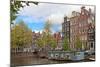 Traditional Houses of the Amsterdam, Netherlands-swisshippo-Mounted Photographic Print