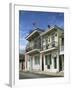 Traditional Houses on Barracks Street in the French Quarter of New Orleans, Louisiana, USA-Harding Robert-Framed Photographic Print