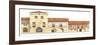 Traditional Houses, Santillana Del Mar, Cantabria, Spain-Fernando Aznar Cenamor-Framed Giclee Print