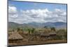 Traditional houses with thatched roof, Konso, Ethiopia-Keren Su-Mounted Photographic Print