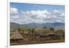 Traditional houses with thatched roof, Konso, Ethiopia-Keren Su-Framed Photographic Print