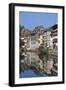 Traditional Housing Overlooking Canal-null-Framed Photographic Print