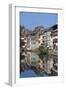 Traditional Housing Overlooking Canal-null-Framed Photographic Print