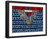 Traditional Huipil, Textile Museum, Casa del Tejido, Antigua, Guatemala-Cindy Miller Hopkins-Framed Photographic Print