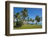 Traditional hut in Saint Joseph, Ouvea, Loyalty Islands, New Caledonia, Pacific-Michael Runkel-Framed Photographic Print