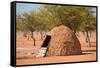 Traditional Huts of Himba People-F.C.G.-Framed Stretched Canvas
