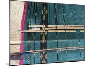 Traditional Ikat Weaving, Flores, Indonesia, Southeast Asia-Alison Wright-Mounted Photographic Print