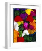 Traditional Indian Wool, Solola, Guatemala, Central America-Upperhall Ltd-Framed Photographic Print