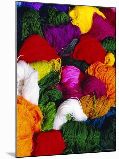 Traditional Indian Wool, Solola, Guatemala, Central America-Upperhall Ltd-Mounted Photographic Print