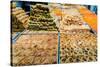 Traditional Israeli sweets in a market in Jerusalem, Israel, Middle East-Alexandre Rotenberg-Stretched Canvas