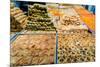 Traditional Israeli sweets in a market in Jerusalem, Israel, Middle East-Alexandre Rotenberg-Mounted Photographic Print