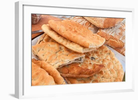 Traditional Italian Focaccia-ermess-Framed Photographic Print