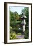 Traditional Japanease Garden Lamp-irontrybex-Framed Photographic Print
